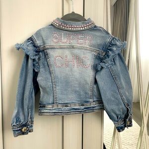 Monnalisa denim jacket 😍
